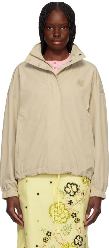Vetrovka MAISON KITSUNÉ Maison Kitsuné Windbreaker Jacket Béžová | OW02201WQ4045, 0