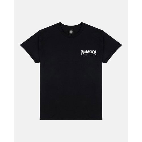 Tričko Thrasher Logo Tee Čierna | 145436, 0