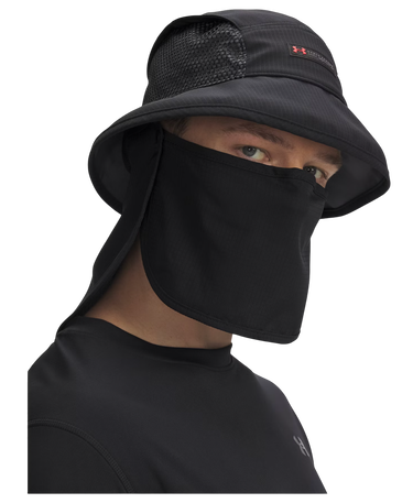 Klobúk Under Armour Summit UPF Bucket Hat Čierna | 1389855-001, 4