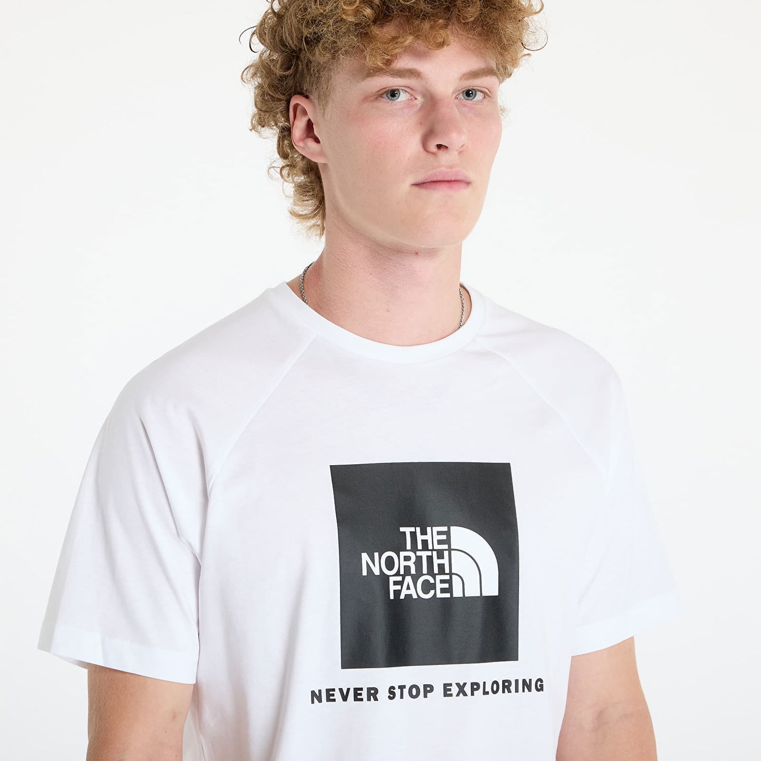 Tričko The North Face Short Sleeve Raglan Redbox Tee Tnf White Biela | NF0A87NJFN41, 1