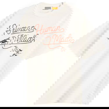 Tričko Human Made Rope Script T-Shirt Biela | HM30TE017-WHT, 1