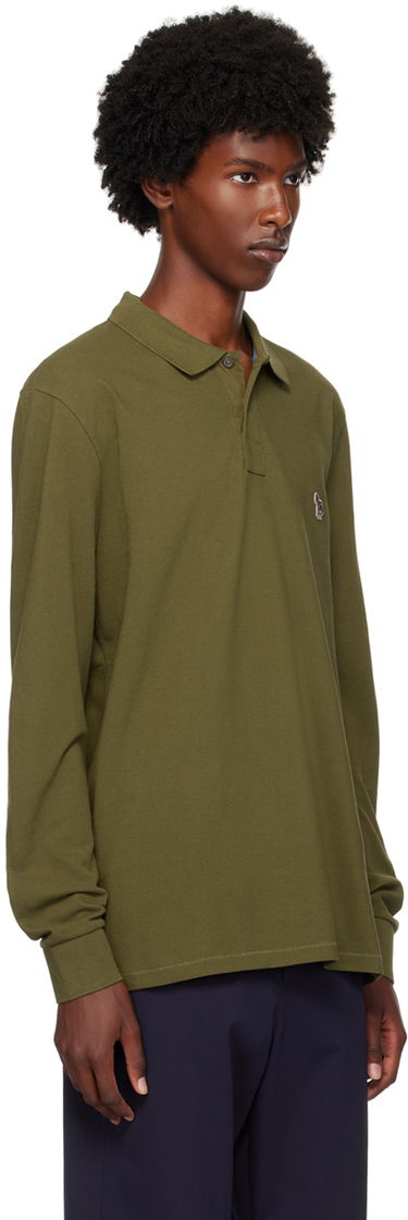 Polo tričko Paul Smith PS Paul Smith Zebra Long Sleeve Polo Zelené | M2R-115LZ-N20067-36E, 1