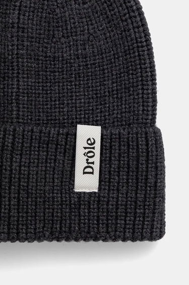 Kulicha Drôle de Monsieur Le Bonnet DrUle Beanie Čierna | E.BN100.WO007.DGR, 1