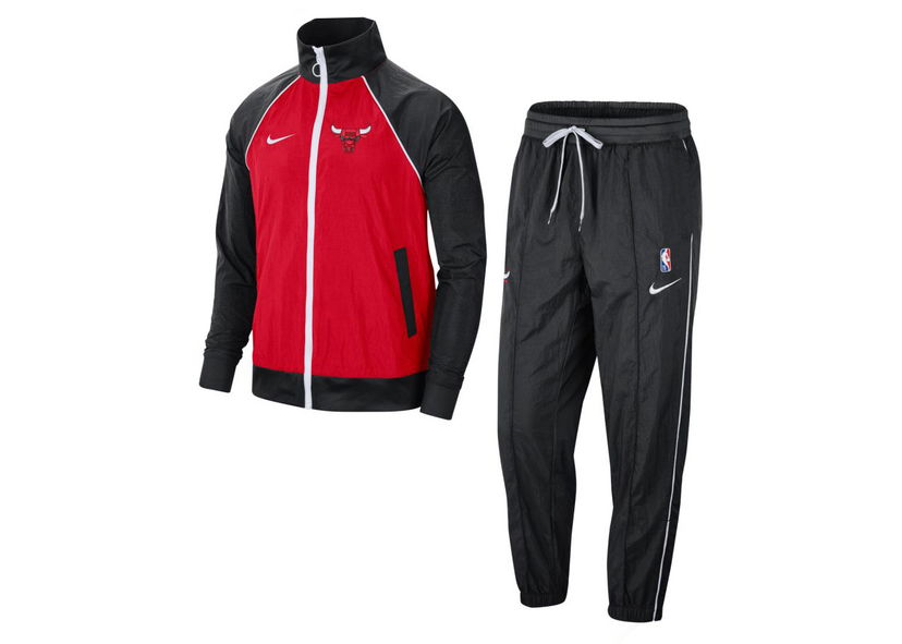 Športový doplnok Nike NBA Chicago Bulls Courtside Tracksuit Čierna | DB1601-657