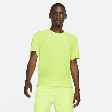 Tričko Nike Nike Dri-FIT Miler Men's Running T-Shirt Žltá | cu5992-702, 2