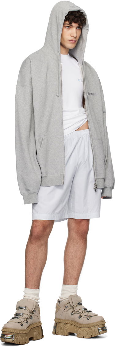 Šortky VETEMENTS Pinstripe Shorts Biela | UA66SS400N, 3