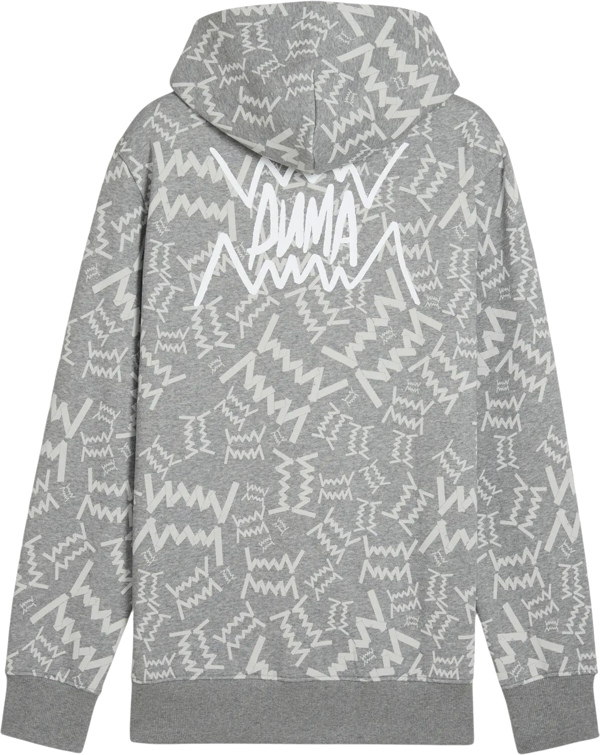 Mikina Puma Teamjaws Post Game Hoodie Šedá | 689536-03, 1