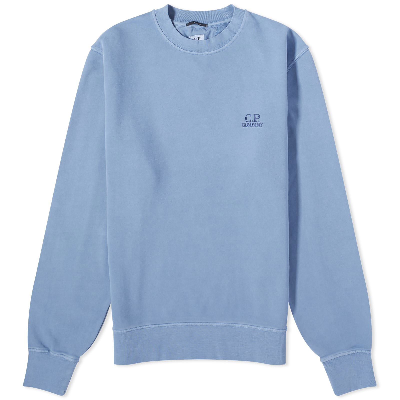 Diagonal Fleece Crewneck