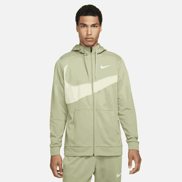 Mikina Nike Dri-FIT Fleece Hoodie Zelené | FB8575-386, 2