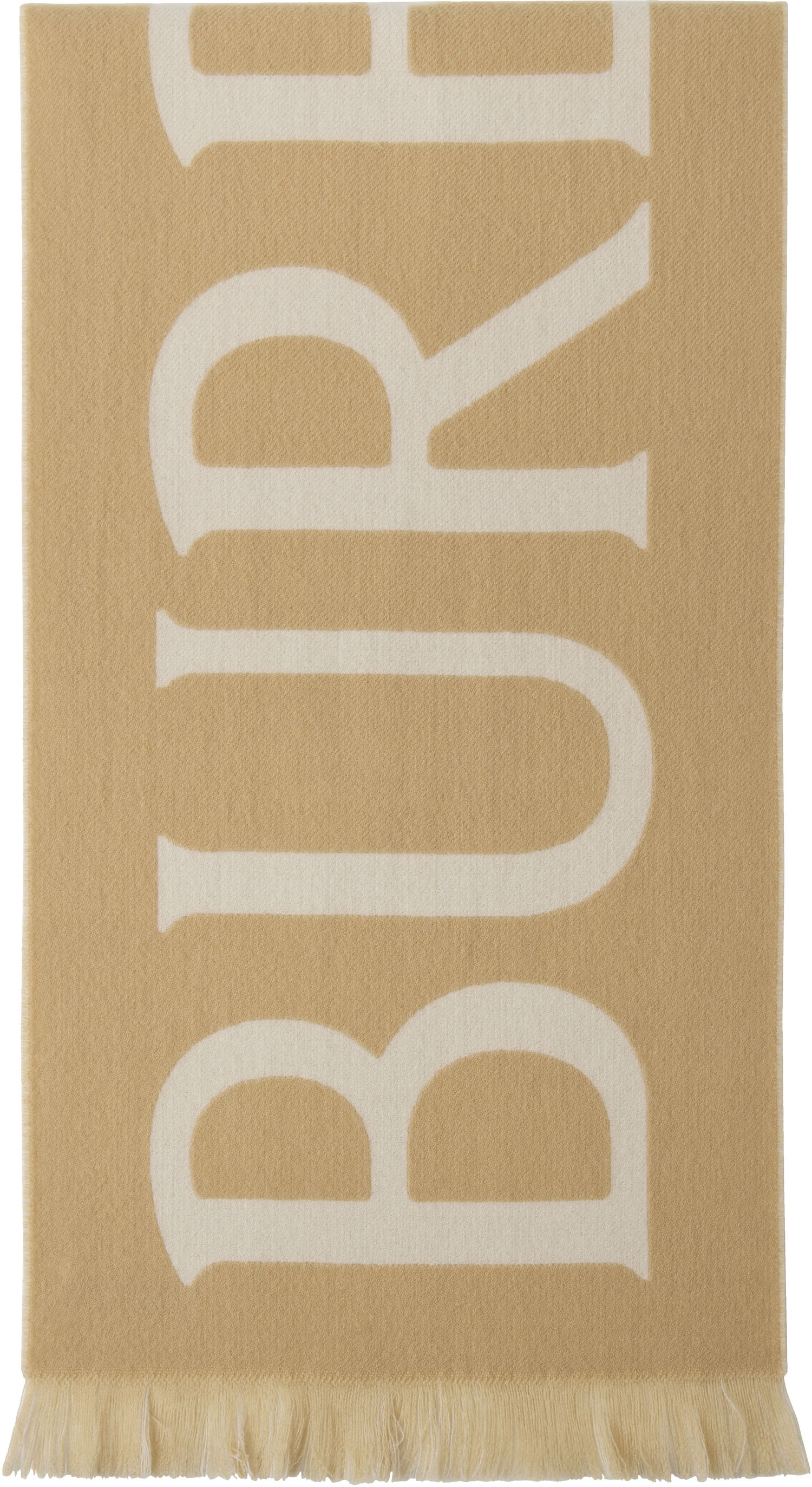 Šál Burberry Burberry Text Scarf Béžová | 8109562, 0