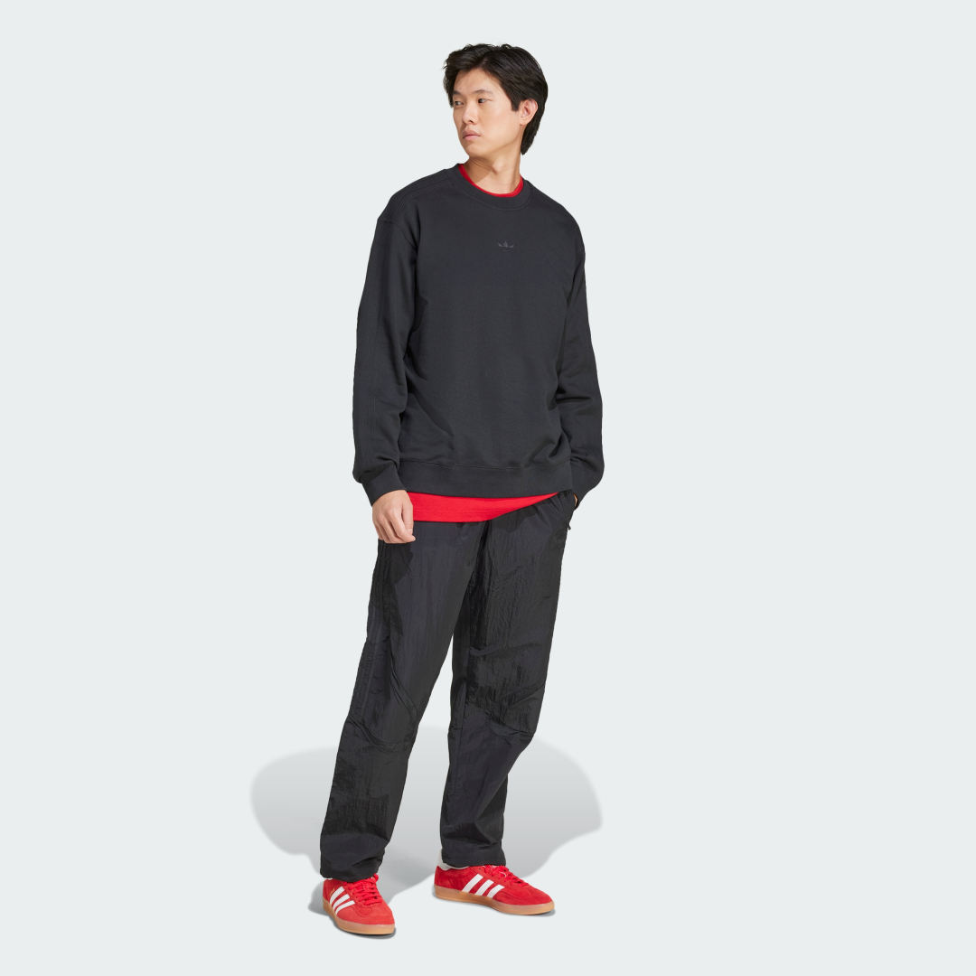 Mikina adidas Performance Black Crewneck Sweatshirt Čierna | JC9574, 1