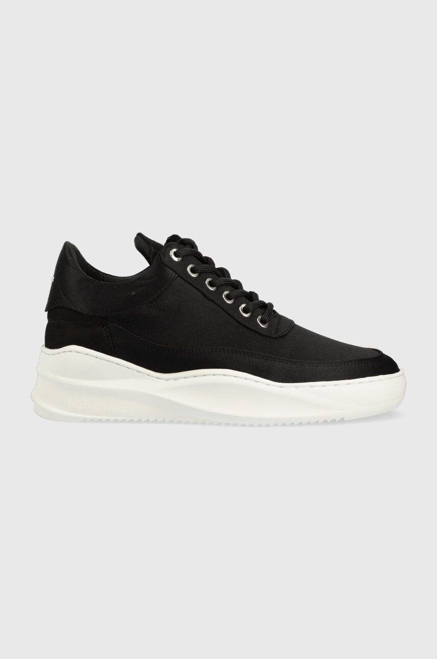 Tenisky a topánky Filling Pieces Low Eva Sky Satin Čierna | 51433121861, 0