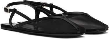 Doplnky AMI AMI Paris Slingback Ballerina Flats Čierna | FSV807.AW0076, 3