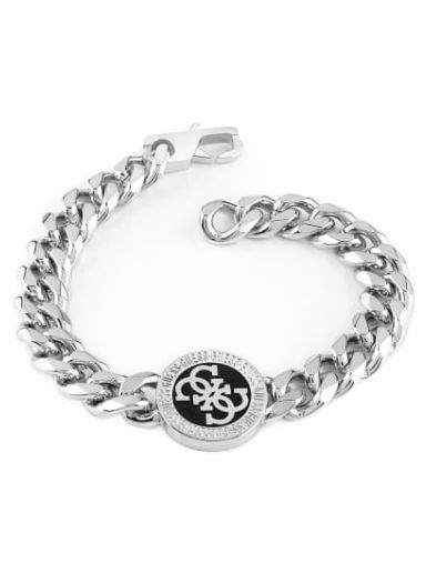 Náramok GUESS "4G Icon" Bracelet Metalická | JUMB02114JW