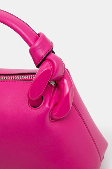 Kabelka JW Anderson JW Anderson The JWA Small Corner Bag Ružová | HB0642.LA0020.350, 3