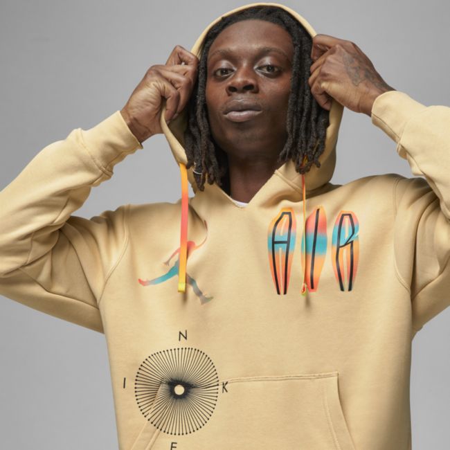 Mikina Nike Flight MVP Fleece Hoodie Hnedá | DQ8019-252, 0