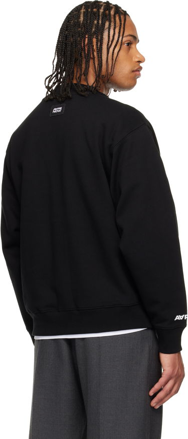 Sveter AAPE by A Bathing Ape 'AAPENOW' Heart Moonface Cardigan Čierna | AAPSWMC353XXPBKX, 2