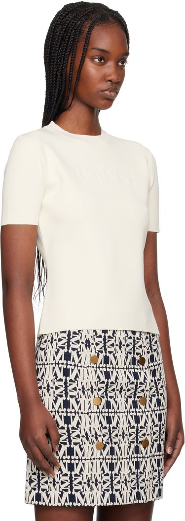 Sveter Max Mara Max Mara Segale Knit Sweater Biela | 2511361078600, 1