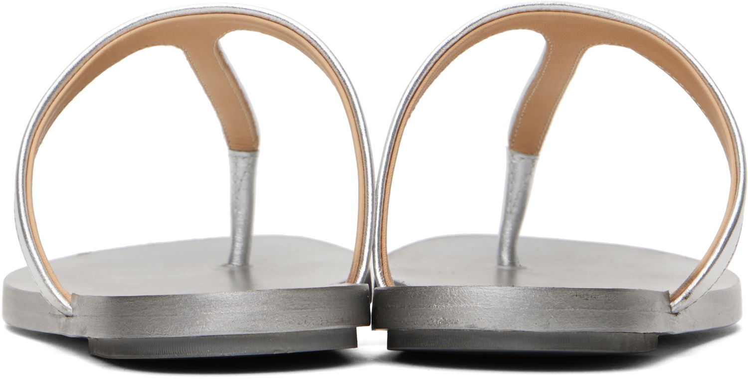 Doplnky Marsèll Marsèll Sottile Thong Sandals Metalická | MW8533 P032, 1