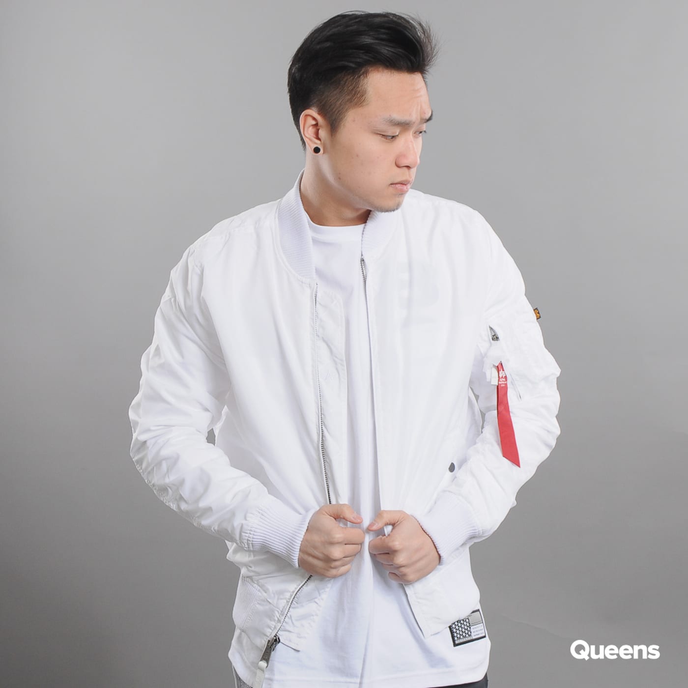 Bomber bunda Alpha Industries MA - 1 TT Biela | 191103 09, 0