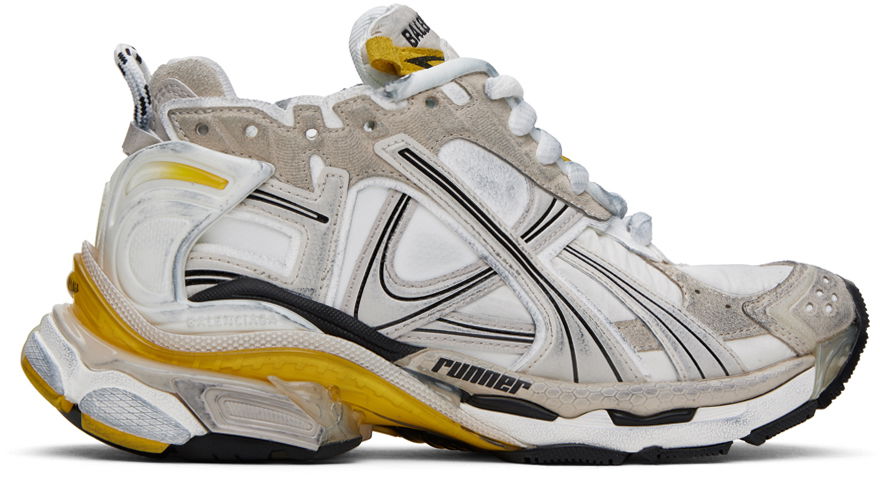 Runner "White Yellow"