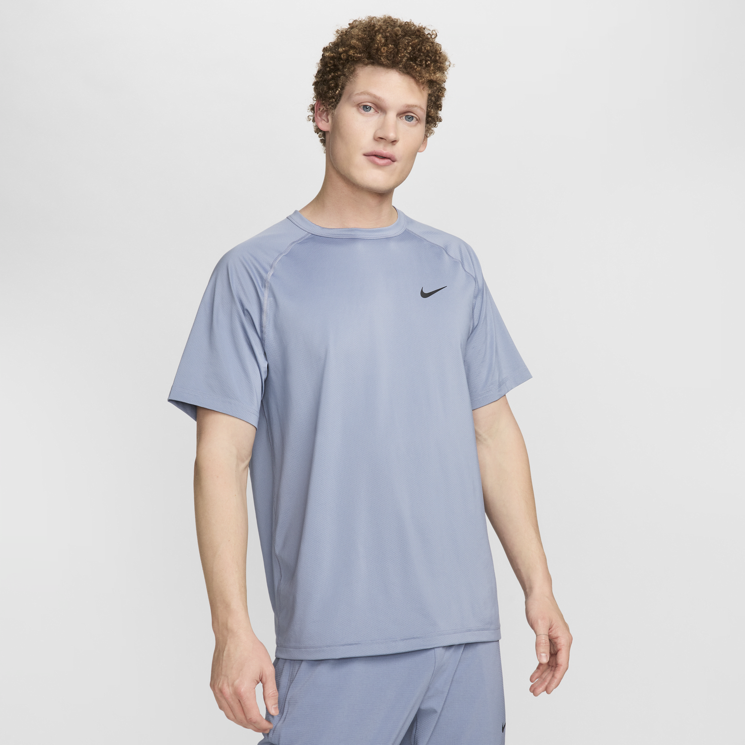 Tričko Nike Ready Dri-FIT Modrá | DV9815-493, 0