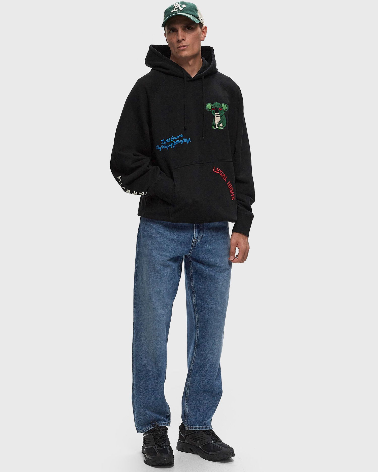 Mikina EDWIN Sly Way Hoodie Sweat Čierna | I034199-8967, 1