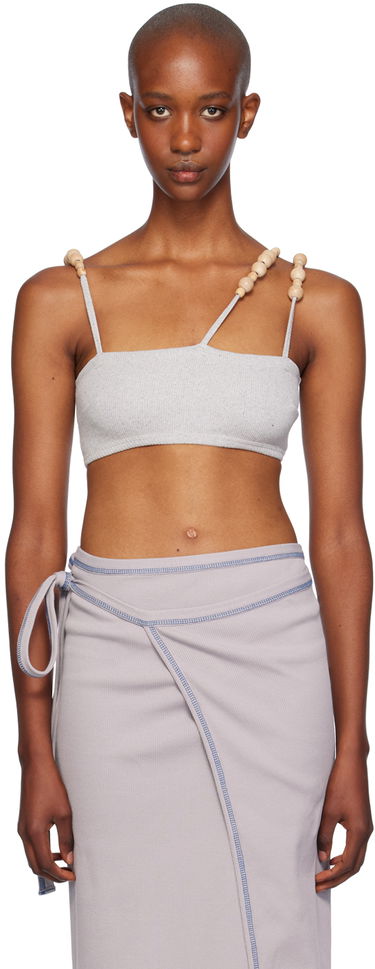 Sukňa Baserange Tav Asymmetric Bralette Šedá | BRTV-RC-WI24, 0