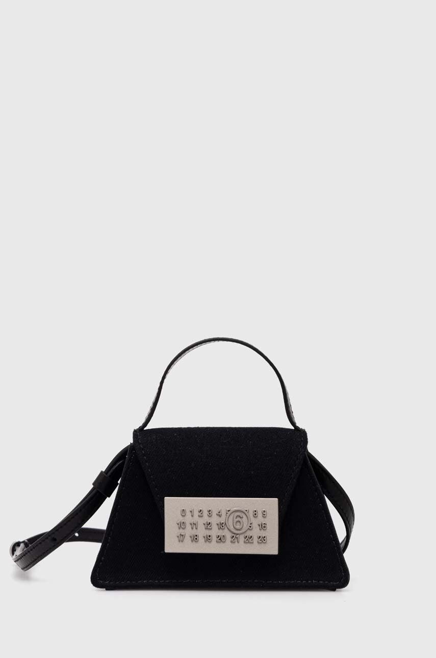 Kabelka Maison Margiela MM6 Black Triangle Shoulder Bag Čierna | SB5ZI0006.P6642, 0