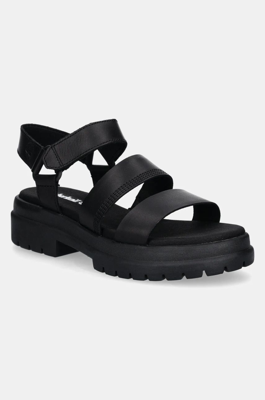 Tenisky a topánky Timberland London Vibe 3 Leather Sandals Čierna | A29MV, 1