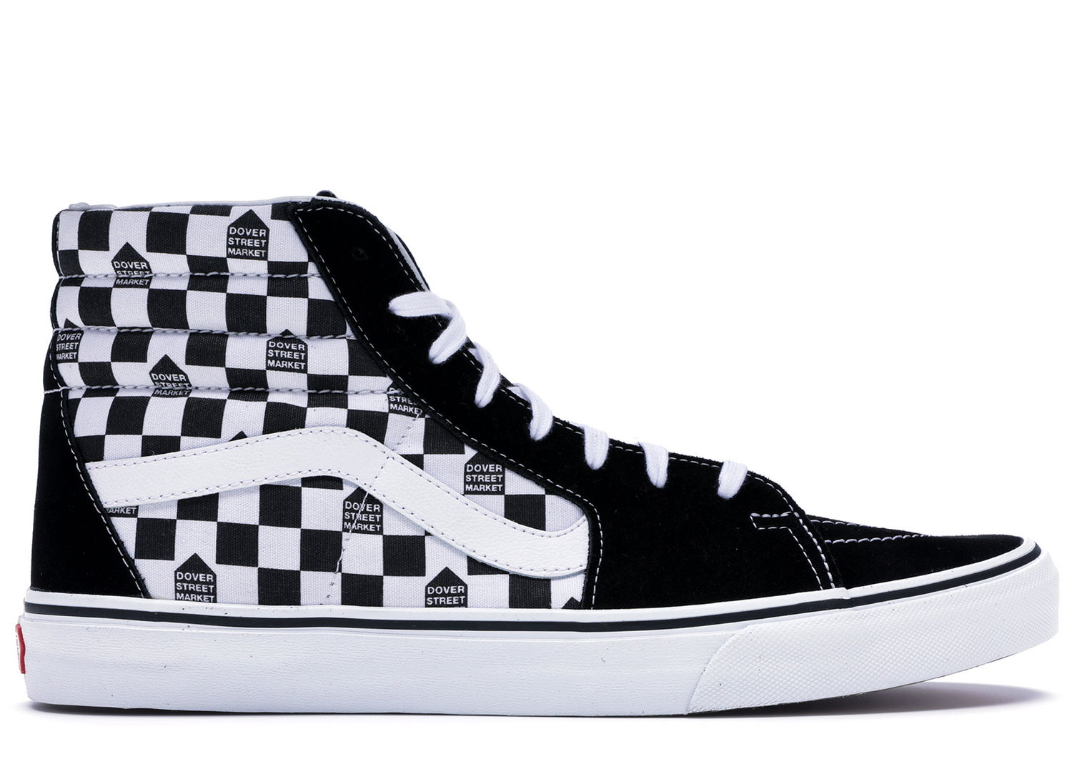 Tenisky a topánky Vans Sk8-Hi DSM Checkerboard Black White Čierna | VN000TS9J7L, 0