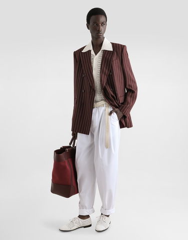 Košeľa Dolce & Gabbana Dolce & Gabbana Hand-Crocheted Knitted Shirt Biela | GXV99TJBCFDW0111, 1
