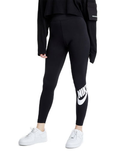 Legíny Nike Sportswear Essential High-Rise Leggings Čierna | CZ8528-010