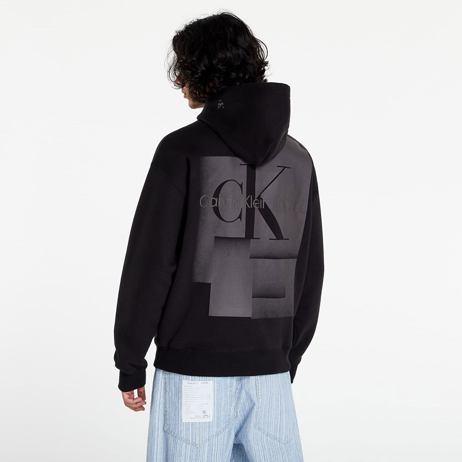 Mikina CALVIN KLEIN Monolgo Gradient Mul Čierna | J30J321890 BEH, 0