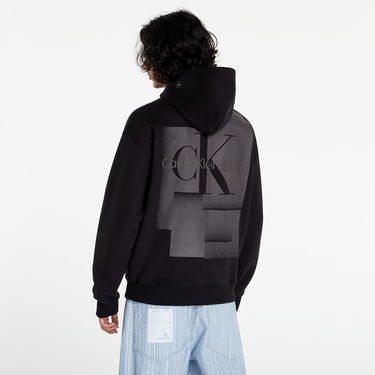 Mikina CALVIN KLEIN Monolgo Gradient Mul Čierna | J30J321890 BEH, 0