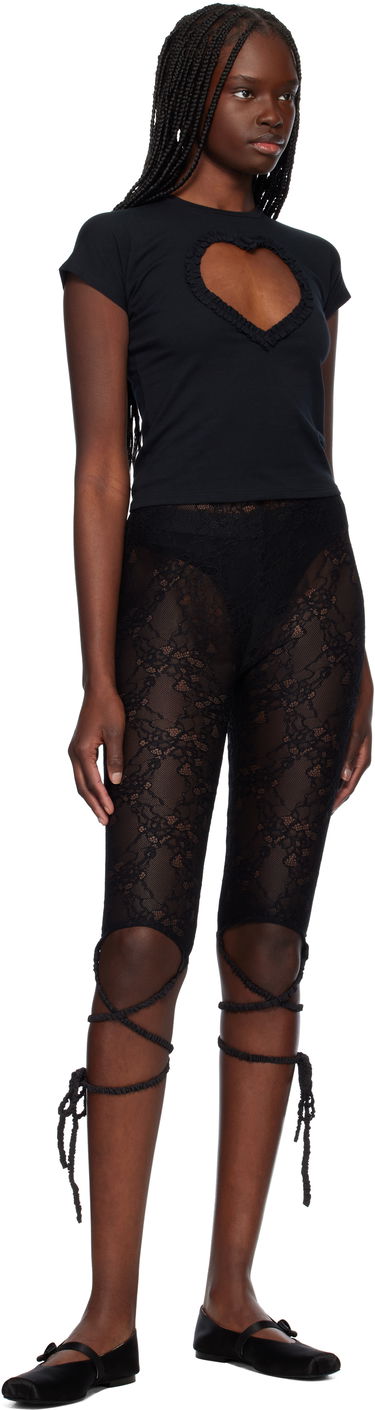 Legíny Ambush AMBUSH Lace Ribbon Leggings Čierna | 12115423, 3