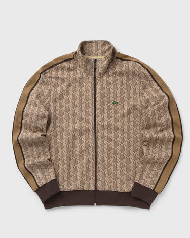 Bunda Lacoste Monogram Track Jacket Hnedá | SH1368-6IR, 1