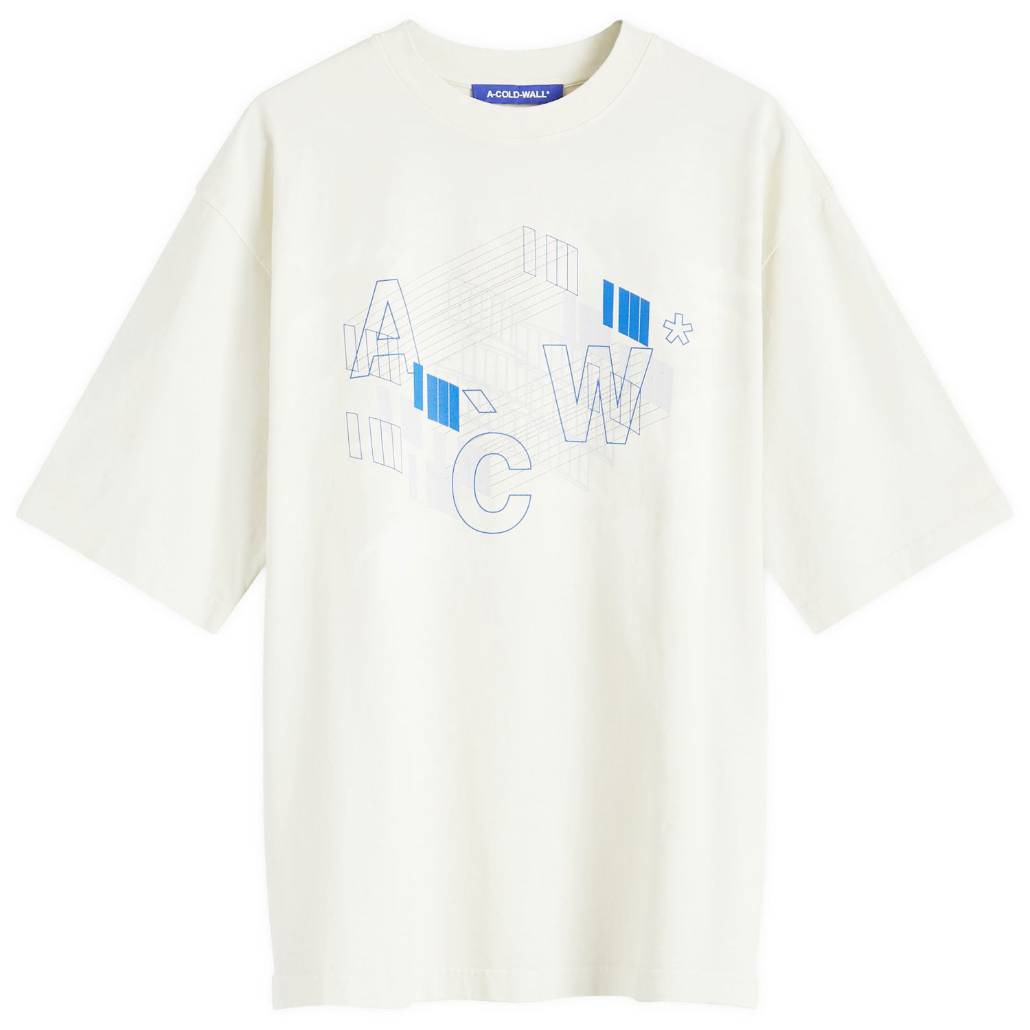 Tričko A-COLD-WALL* Schematic T-Shirt Béžová | ACWMTS198-BGE, 0