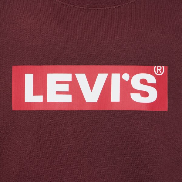 Mikina Levi's Relaxd Graphic Crew Vínová | 38712-0209, 1