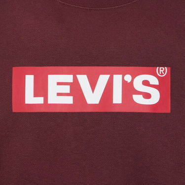 Mikina Levi's Relaxd Graphic Crew Vínová | 38712-0209, 1