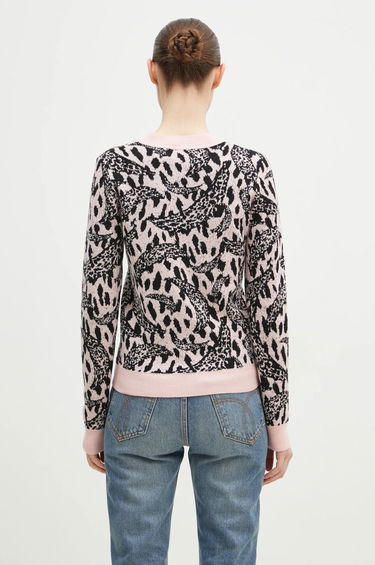 Sveter Fiorucci Pink Banimalier Wool Blend Sweater Ružová | W01FPKSW195KN03PN04, 2