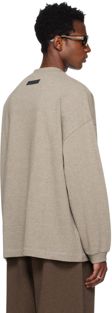 Tričko Fear of God Core Collection Heavy L/S Tee Heather Grey Šedá | 125SU242011F, 2