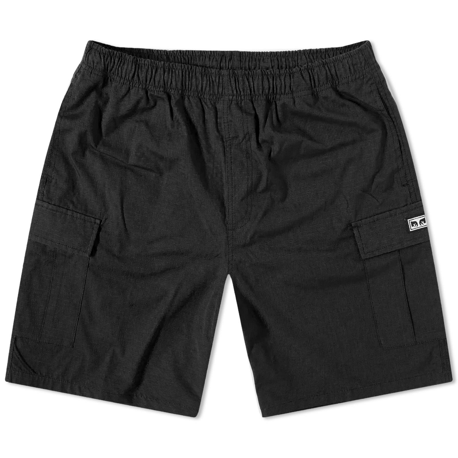 Easy Ripstop Cargo Shorts Black