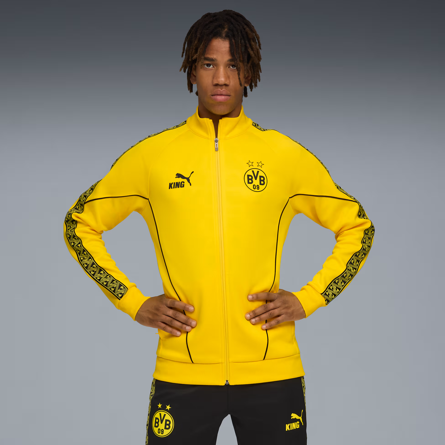 Bunda Puma Puma Borussia Dortmund King Anthem Jacket Žltá | 781688-01, 1