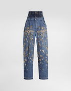 Dolce & Gabbana 5-pocket Embroidered Jeans