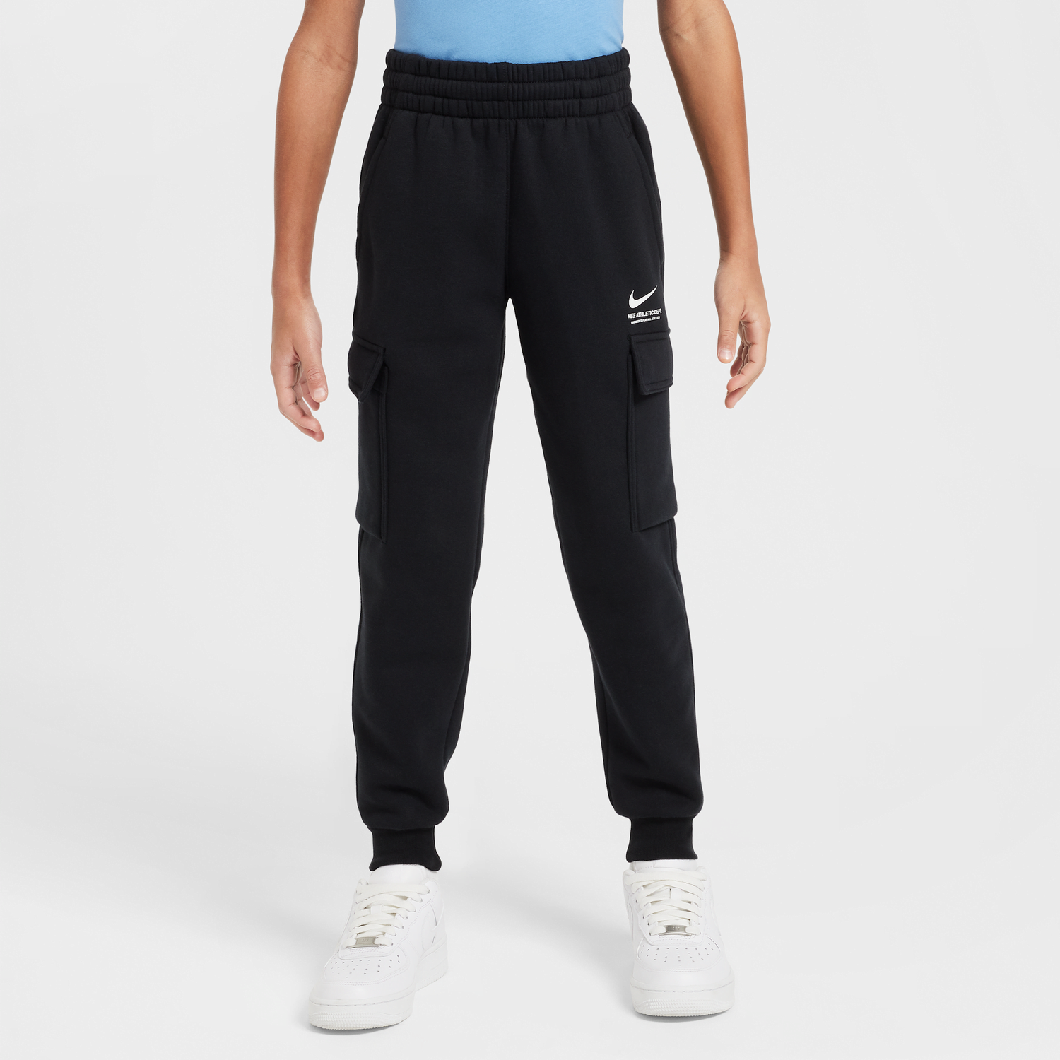 Tepláky Nike Nike Sportswear Fleece Cargo Pants Čierna | HV6972-010, 0