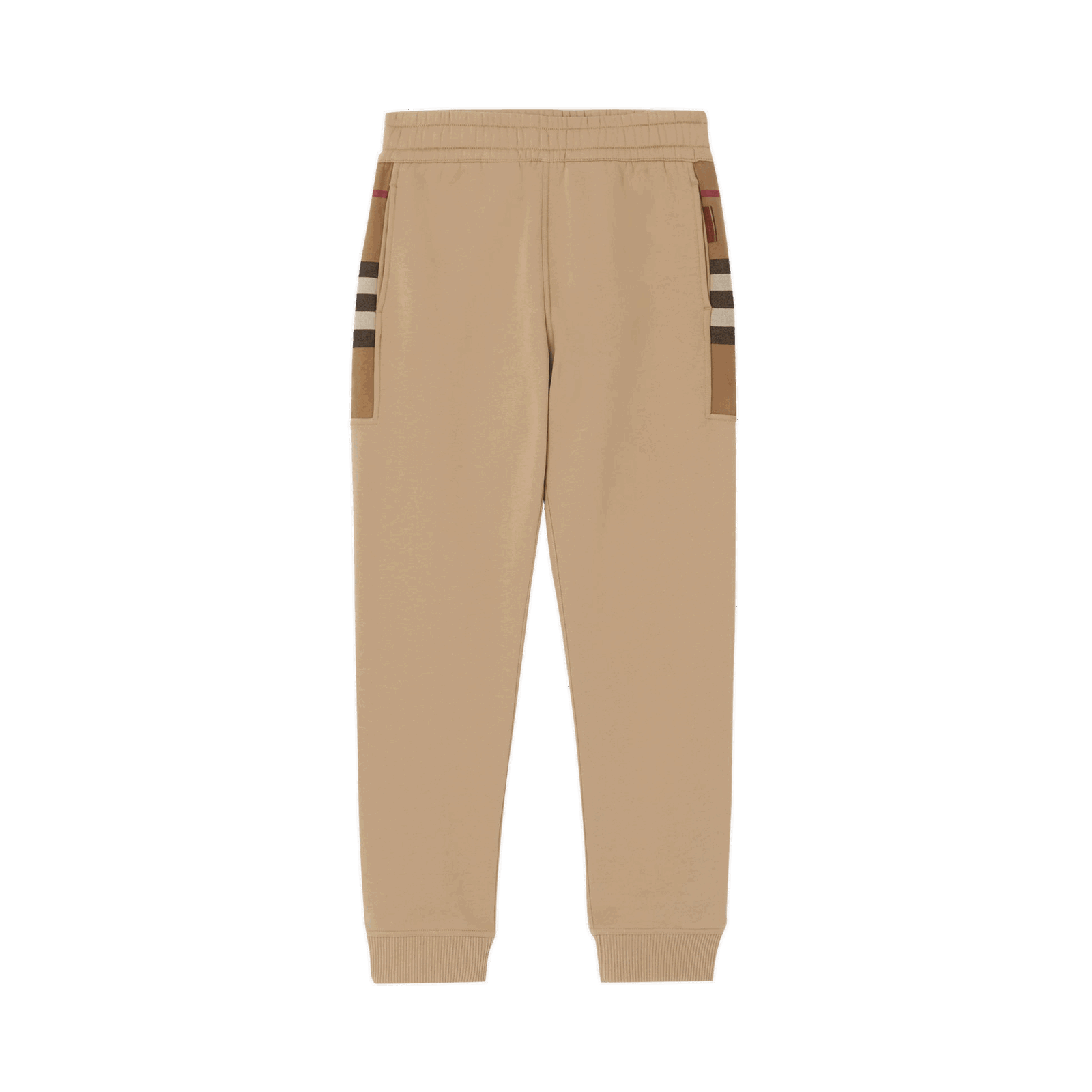 Check Side Panel Sweatpants