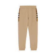 Check Side Panel Sweatpants
