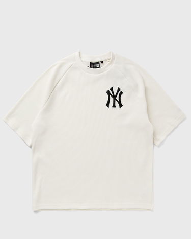 Tričko New Era New York Yankees Waffle T-Shirt Biela | 60684511, 0