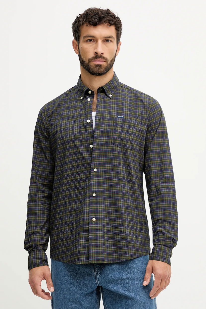 Košeľa Barbour Barbour Regular Fit Shirt Zelené | MSH5023